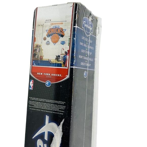 Real Big Fathead NBA NY Knicks Logo Wall Decal 62-62005 3’ 6” X 4’ 4” - Picture 1 of 5
